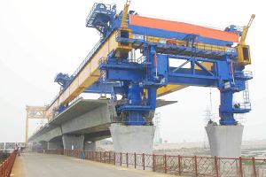 100t 160t 200t Konjesyon Seri Bridge Segmental Box girè lanse