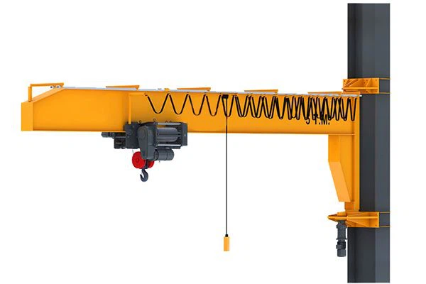 Travelling wall jib crane factory